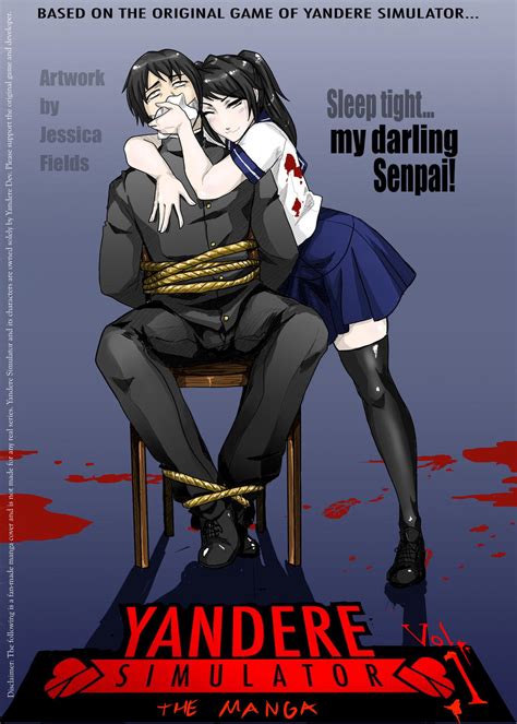 Yandere Simulator Manga Cover By Blacktigressassassin On Deviantart