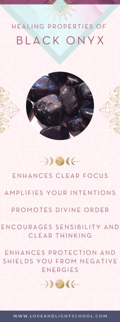 Healing Properties Of Black Onyx A Crystal For Strength And Grounding