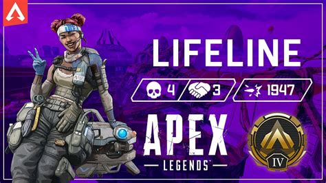 Apex Legends Lifeline Gameplay Ps4 Rank Gold Youtube