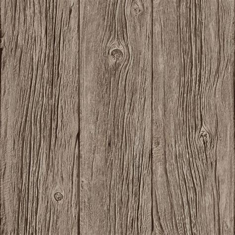 Muriva Bluff Wood Panel Faux Effect Wallpaper Brown J02417