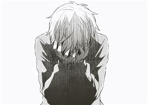 Sadfrustrated Boy Manga Boys Pinterest Sad Anime