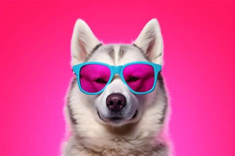 Premium Ai Image A Dog Wearing Sunglasses