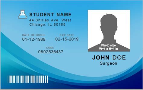 It displays your student number, name, photo, and contains an encoded magnetic strip. Student id Card Template: 6+ Free Printable Documents (Word, Excel)
