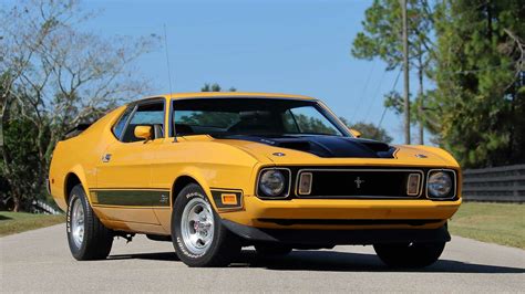 1973 Ford Mustang Mach 1 Fastback For Sale At Auction Mecum Auctions