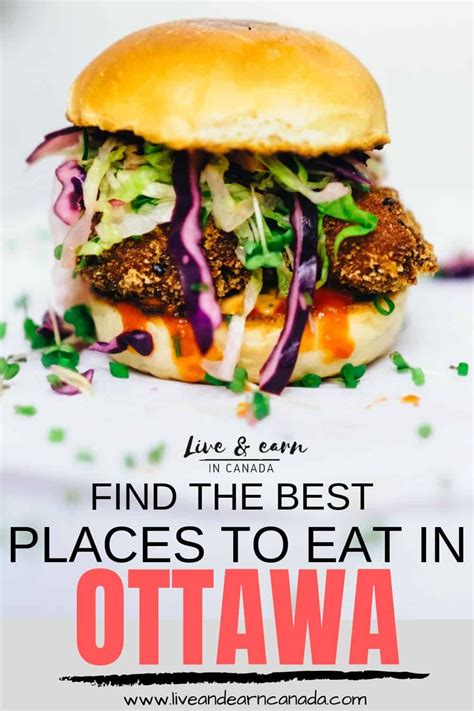 Check the reviews on the map before you head there. Some Of The Best Places To Eat In Ottawa This Summer ...