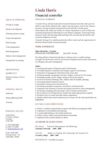 Pick one of our free resume templates, fill it out, and land that dream job! Financial CV template, Business administration, CV ...