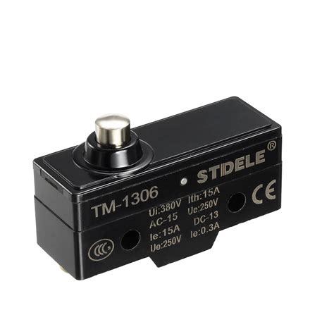 Tm 1306 Spdt 1no1nc Short Reed Snap Button Lever Type Micro Switch
