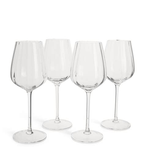 Soho Home Pembroke White Wine Glasses Set Of Harrods Us