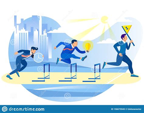 Obstacles Work Stock Illustrations 925 Obstacles Work Stock
