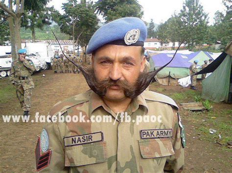 Check The Mustache Of This Pakistan Army Soldier All About Pakistan