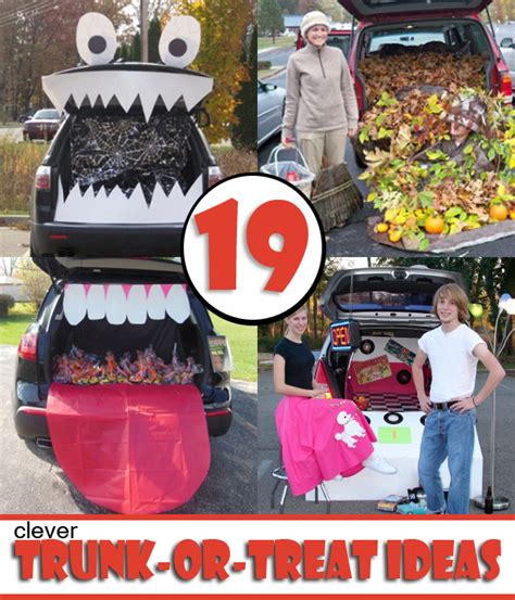 19 Easy And Clever Trunk Or Treat Diy Ideas Easy Homemade Halloween