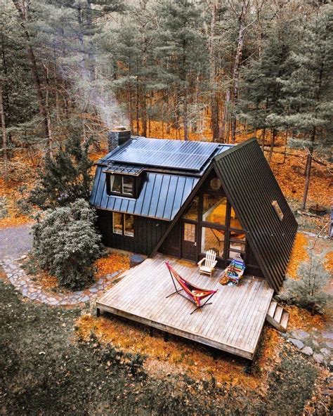 30 Cozy A Frame Cabins For Cold Weather Getaways Forest House House