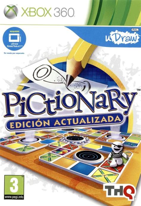 Pictionary 2011 Xbox 360 Box Cover Art Mobygames