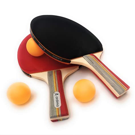 Table Tennis Bats And Balls Set 2 Pingpong Paddles And 3 Balls 2