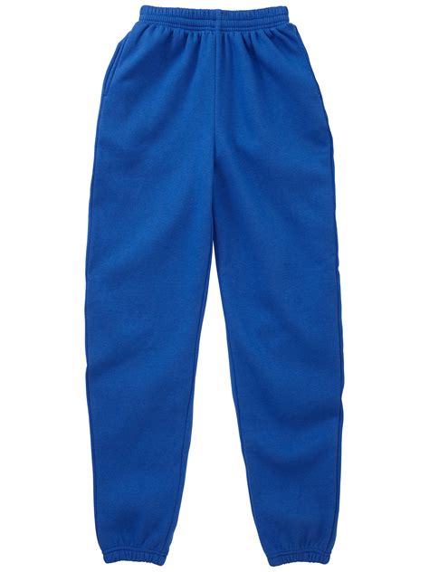 School Unisex Jogging Bottoms Royal Blue At John Lewis And Partners