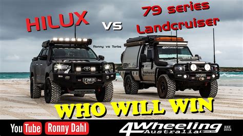 Hilux Vs Landcruiser Youtube