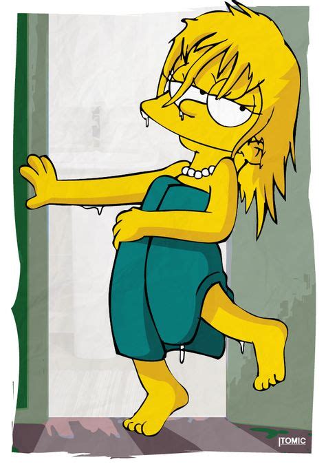 Not So Squeaky Clean Lisa By Yet One More Idiot Simpsons Art Emotional Drawings The Simpsons