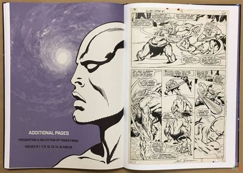 John Buscemas Silver Surfer Artists Edition Artists Edition Index