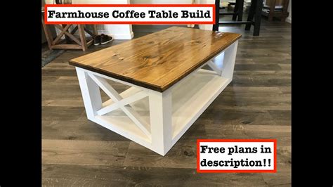 We did not find results for: Farmhouse Coffee Table Build (free plans in description ...