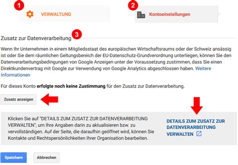 Auch keinen änderungsvertrag oder zusatz zum arbeitsvertrag. Google Analytics datenschutzkonform einsetzen | Anleitung ...