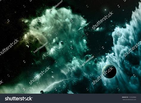 Nebula Clouds In Outer Space Stock Photo 112526960 Shutterstock