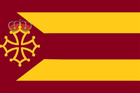 Occitanian Aragonese Navarran Catalonian Union Flag Rvexillology