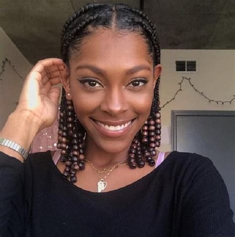 braids and beads hairstyles 12 gorgeous braided hairstyles with beads from instagram allure