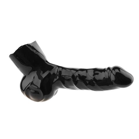 Buy Exlatex Latex Mens Cock And Ball Sheath Anatomical With Edge Rolled