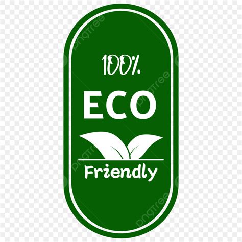 Eco Friendly Product Vector Png Images Eco Friendly Product Label