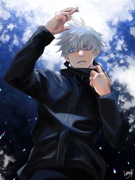 Satoru Gojo || Jujutsu Kaisen | Jujutsu, Anime guys, Blue anime