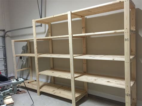 Ana White Garage Shelving Diy Projects