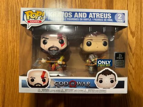 Funko Pop Games Kratos And Atreus 2 Pack God Of War Only At Best Buy