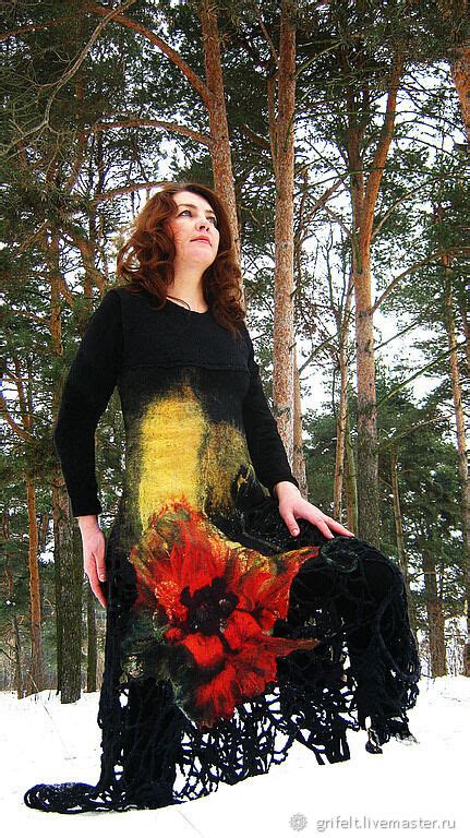 Валяное платье сарафан Чары в интернет магазине Ярмарка Мастеров по цене 10 ₽ 1l54vru
