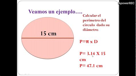 Como Calcular El Perimetro De Un Circulo Sabiendo El Diametro My Xxx