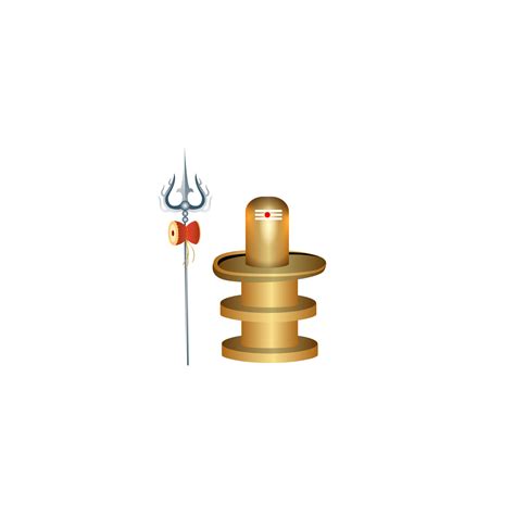 Shiv Lingam Design For Maha Shivratri Festival Card 18106760 Png