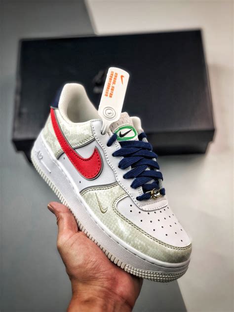 Nike Air Force 1 07 Lx Just Do It Whiteuniversity Red Dv1493 161