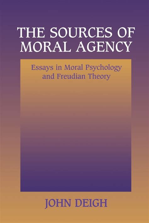 The Sources Of Moral Agency Paperback
