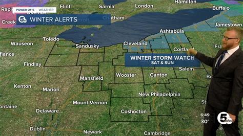 Winter Storm Watch Issued For Eastern Counties