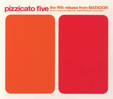 The Fifth Release From Matador By Pizzicato Five Album Shibuya Kei