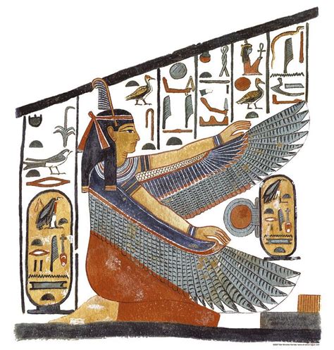 ancient egyptian goddess maat by ben morales correa ancient egyptian art ancient egyptian