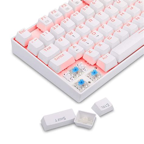 Redragon K552w Red Led Backlit Mechanical Gaming Keyboard Small Compact