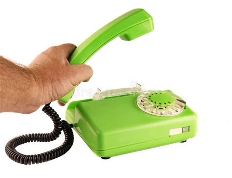 Old Retro Phone With Rotary Dial Stock Photo Image Of Coordinate