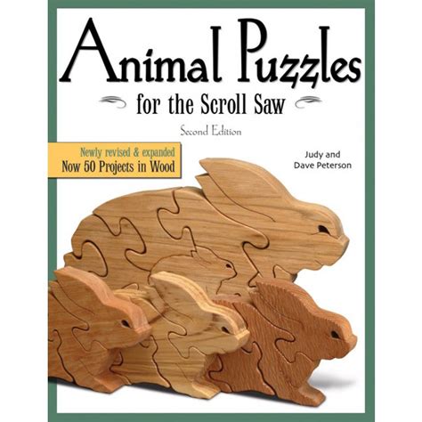 Animal Puzzles For Scroll Saw Rev Scroll Saw Puzzle Books