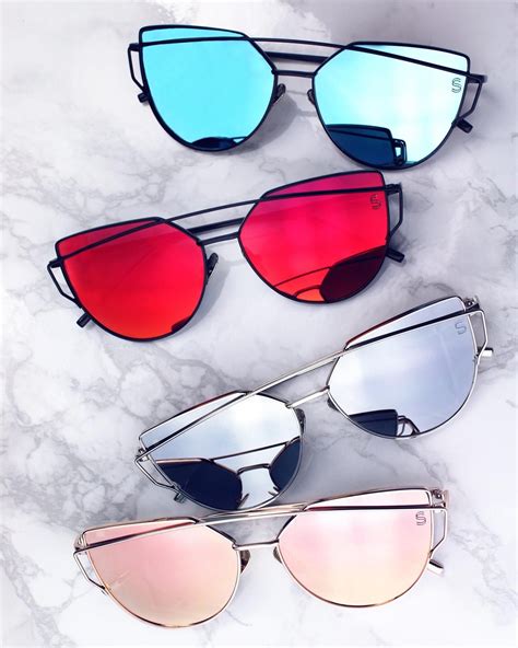 Mirror cat eye sunglasses uk. Barcelona - Rose Gold in 2020 | Cat eye sunglasses ...