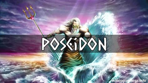 Poseidón 】 Dios Griego Dueño Y Señor De Los Mares