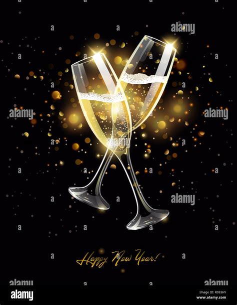 Champagne Glass Splash Stock Vector Images Alamy