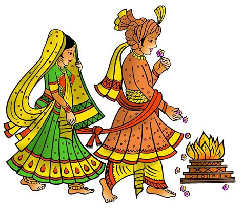 Wedding-Ceremony Wedding-Ceremony | Hindu wedding cards, Wedding drawing, Wedding symbols