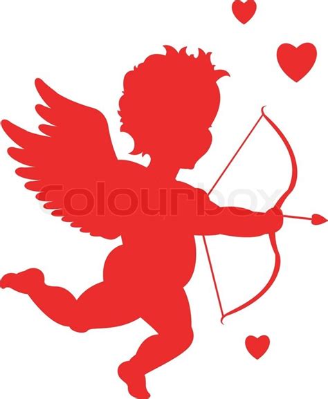 While some online dating sites will only allow members to send. Valentine's day cupid illustration | Stock vector | Colourbox