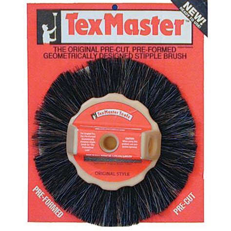 Texmaster Original 8 Drywall Rosebud Texture Stipple Brush Txm9901
