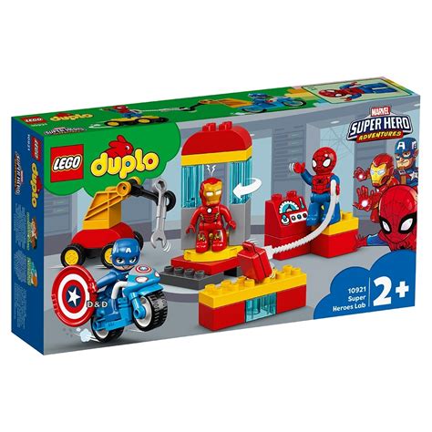 樂高LEGO Duplo幼兒系列 LT 超級英雄實驗室 得寶幼兒 Yahoo奇摩購物中心